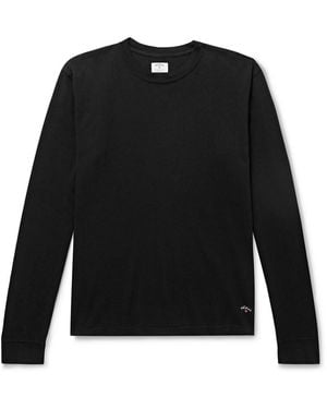 Noah Logo-Print Recycled Cotton-Jersey T-Shirt - Black