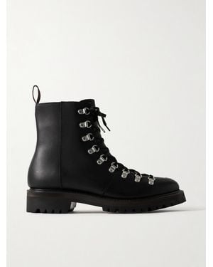 Grenson Brady Welted Waterproof Leather Boots - Black