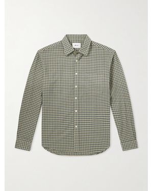 NN07 Deon 5465 Organic Cotton-flannel Shirt - Grey