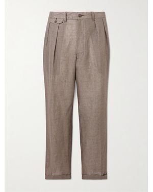 Beams Plus Pantaloni A Gamba Dritta - Neutro