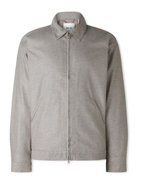 NN07 Petrus 10005 Woven Jacket - Gray