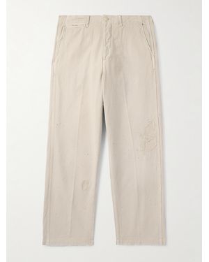Visvim Pantaloni Chino A Gamba Dritta - Neutro