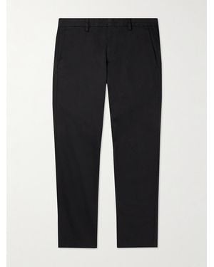 NN07 Theo Slim-Fit Organic Cotton-Blend Chinos - Black