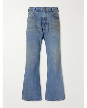Willy Chavarria Flared Jeans - Blue