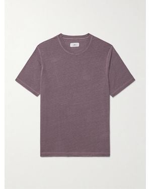 MR P. Linen T-Shirt - Purple