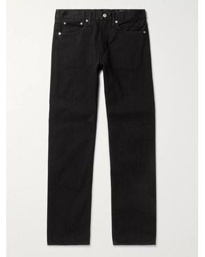 Orslow 107 Slim-Fit Denim Jeans - Black