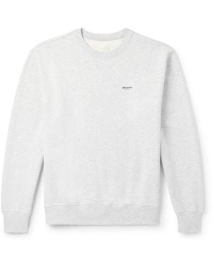 Aimé Leon Dore Logo-Print Cotton-Jersey Sweatshirt - White