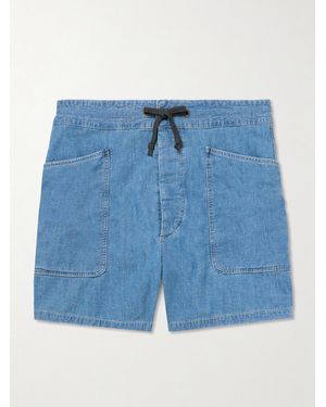 RRL Shorts A Gamba Dritta - Blu