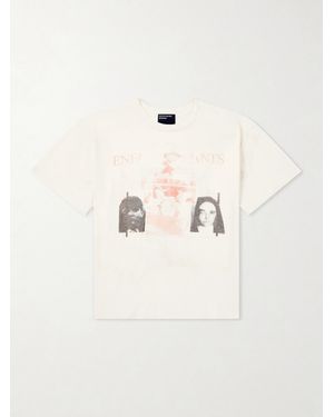 Enfants Riches Deprimes The Ill Fated Printed Cotton-Jersey T-Shirt - Natural