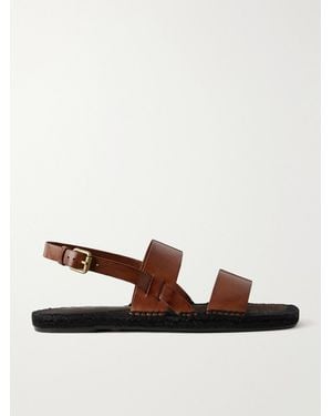 Castañer Ken Leather Sandals - Brown