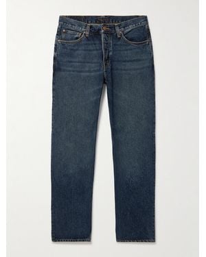 Nudie Jeans Rad Rufus gerade geschnittene Jeans - Blau