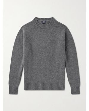 William Lockie Wool Jumper - Grey