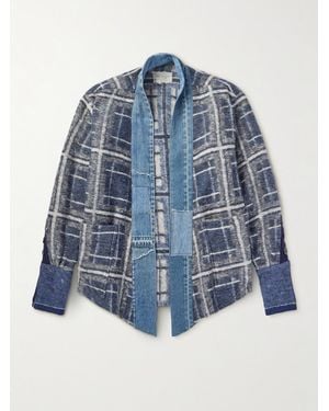 Greg Lauren Overshirt - Blu