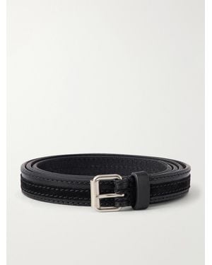 Dries Van Noten 1.5Cm Leather Belt - Black