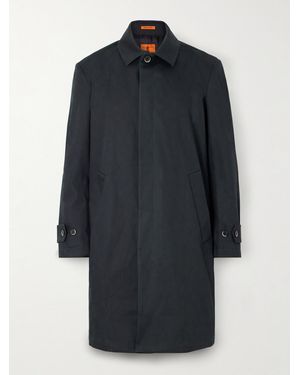 Barena Ariata Cotton-Gabardine Car Coat - Blue