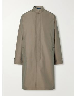 Beams Plus Cotton-Blend Gabardine Trench Coat - Natural