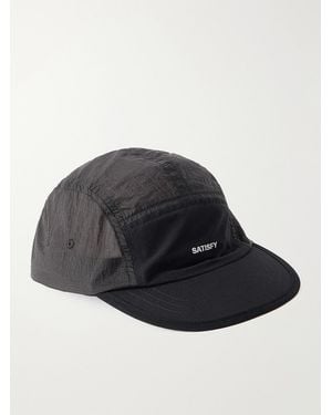 Satisfy Trail Logo-Print Rippy And Peaceshell Cap - Blue