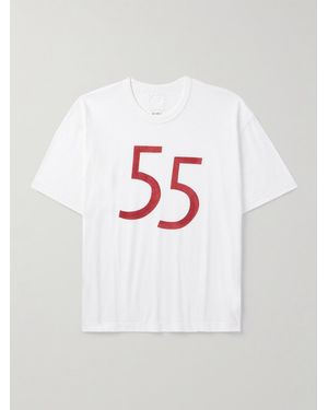Visvim Logo-Print Cotton-Jersey T-Shirt - White