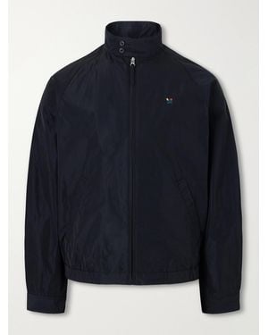 Aimé Leon Dore Embroidered Shell Jacket - Blue