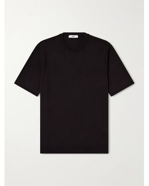 MR P. Merino Wool T-Shirt - Black