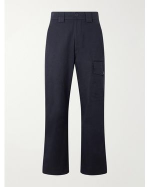 Margaret Howell Mhl. Cotton-Drill Trousers - Blue