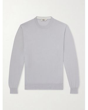 Altea Cotton And Cashmere-Blend Jumper - White