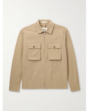 Altea Matthew Cotton-Blend Jacket - Natural