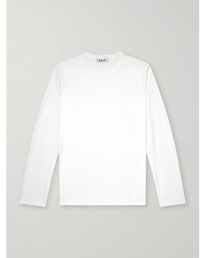 CDLP Lyocell And Pima Cotton-Blend Jersey T-Shirt - White
