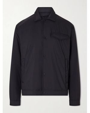 Herno Zip-up Shell Jacket - Blue