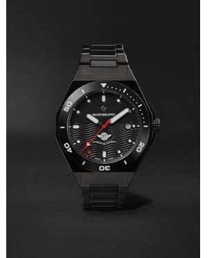 MICROMILSPEC Battle Swimmer Automatic 42Mm Stainless Steel Watch, Ref. Mic_260 - Black