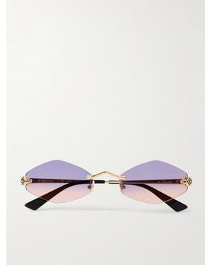 Cartier Occhiali Da Sole - Metallizzato