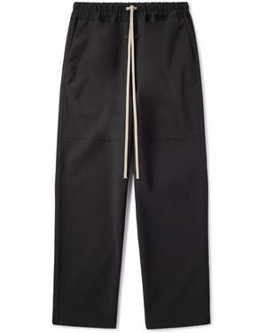 Fear Of God Straight-Leg Paneled Woven Drawstring Pants - Black