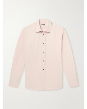 Jil Sander Cotton-poplin Shirt - Natural