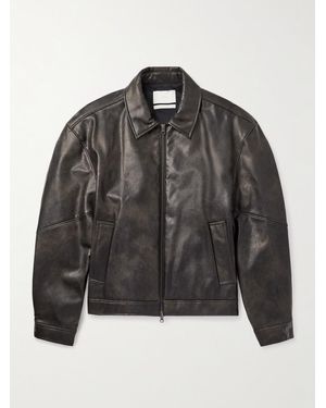 Amomento Textured Blouson - Black