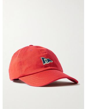 Drake's Him Embroidered Cotton-Twill Baseball Cap