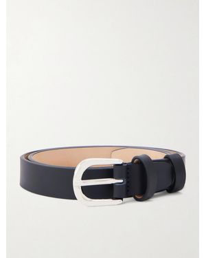 MR P. 2.5Cm Leather Belt - Blue