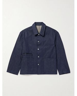 LE17SEPTEMBRE Denim Jacket - Blue