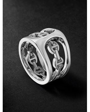 Hoorsenbuhs Phantom Clique Ring aus Sterlingsilber - Schwarz