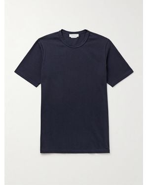 Gabriela Hearst Bandeira Recycled Cotton-Jersey T-Shirt - Blue