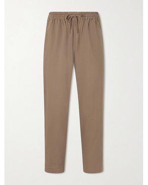 Kardo Roy Straight-leg Cotton Trousers - Natural