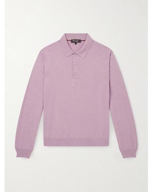 Loro Piana Cashmere Polo Shirt - Pink