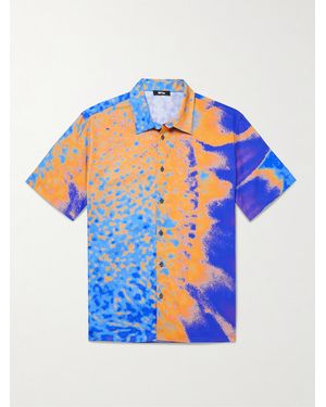 Msftsrep Printed Cotton Shirt - Blue