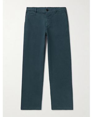 Portuguese Flannel Pantaloni A Gamba Dritta - Blu