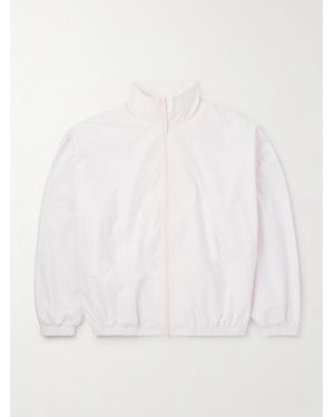 Acne Studios Olandios Logo-Embroidered Cotton And Nylon-Blend Bomber Jacket - White