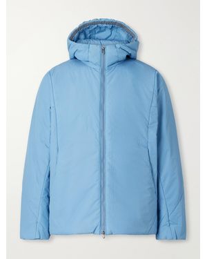 Goldwin Tsubai Hooded Padded Shell Ski Jacket - Blue