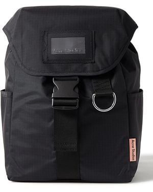 Acne Studios Nylon-ripstop Backpack - Black