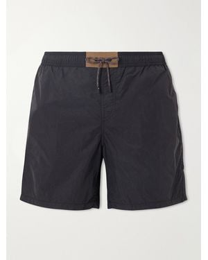 Sease Straight-leg Swim Shorts - Blue
