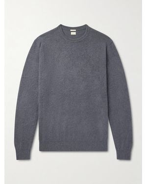Massimo Alba Kane Brushed-Cashmere Sweater - Grey