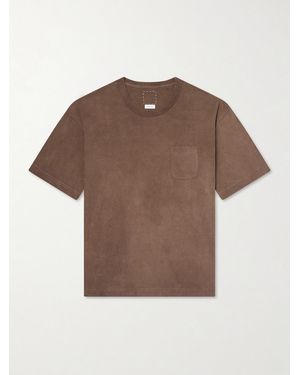 Visvim Cotton-jersey T-shirt - Brown