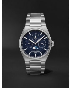 Frederique Constant Highlife Automatic Perpetual Calendar Moon-Phase Stainless Steel Watch, Ref Fc-775Bl4Nh6B - Black